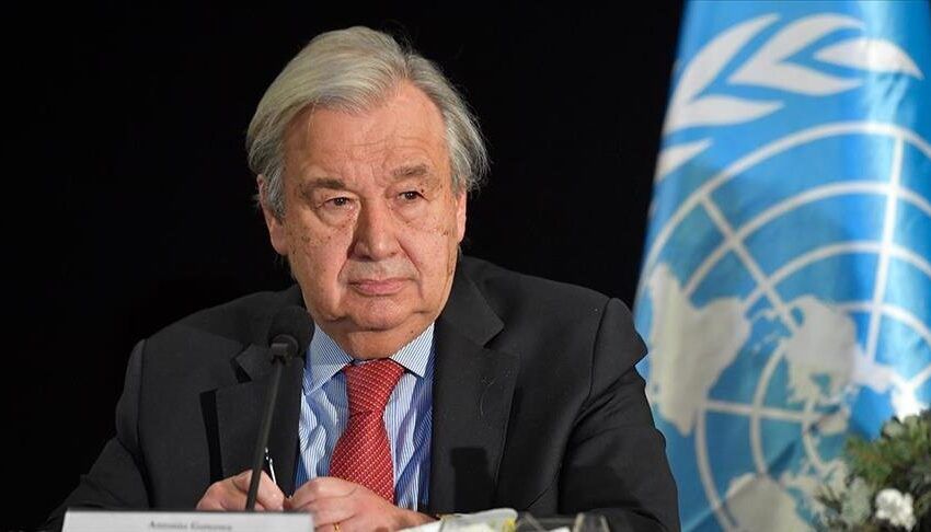 انتونیو ګوترېش: ډېری مسلمانان د جګړو او بې‌ځایه کېدو له امله اختر نه شي لمانځلی