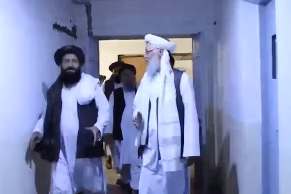 د حنفي په مشرۍ د طالبانو یوه پلاوي د څرخي پله زندان وضعیت ارزولی