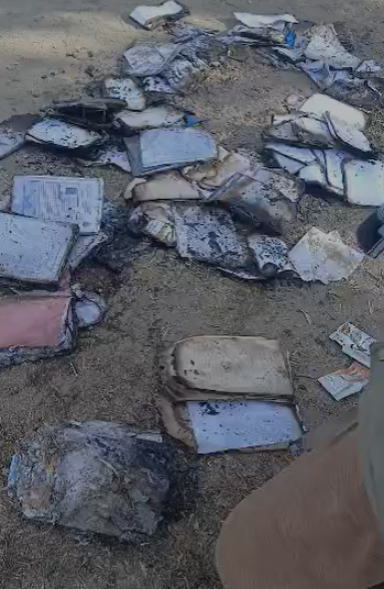 افراد ناشناس در بدخشان یک مکتب را آتش زدند 