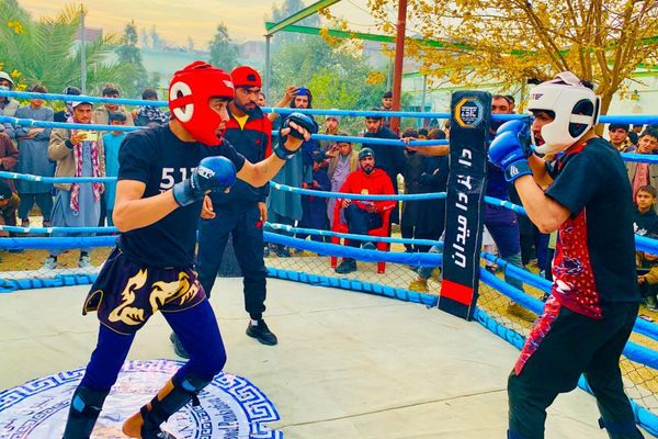 ننګرهار کې د ځوانانو او ورزشکارانو د هڅونې لپاره سیالۍ ترسره شوې