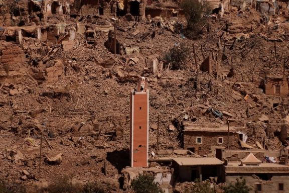 در روستای تینمل تقریبا همه خانهها ویران شده و تمام ساکنان آن بی خانمان شدهاند