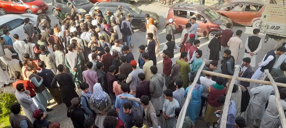 اعتراض دانشجویان دانشگاه بدخشان