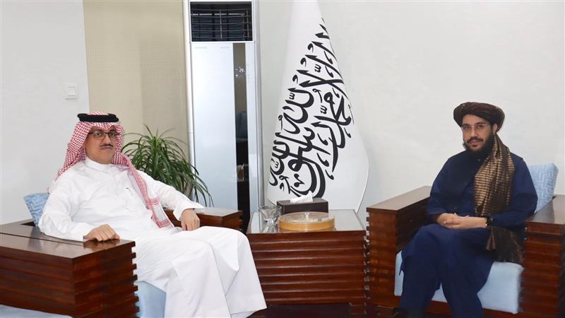 د طالبانو سفیر د افغانستان لپاره د سعودي عربستان له سفير سره پر دوه اړخیزو اړیکو خبرې کړې