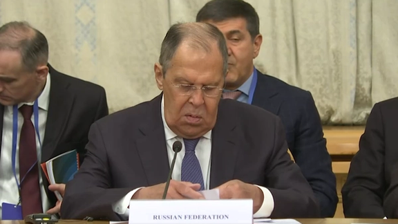 لاوروف: په افغانستان او سیمه کې د درېیمو هېوادونو تاسیسات په هیڅ ډول د منلو وړ نه دي