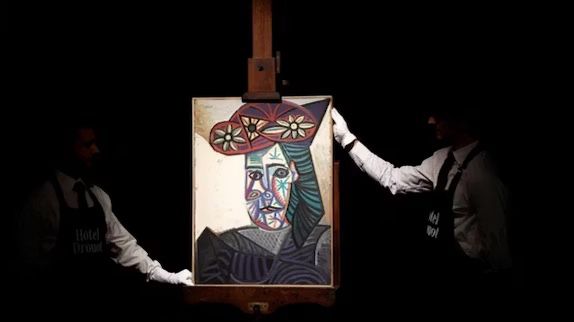 د پیکاسو د معشوقې انځور په ۳۲ میلیون یورو وپلورل شو