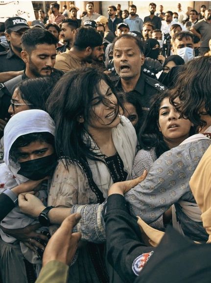 پاکستاني ځواکونو د بشري حقونه فعاله او د بلوڅو یووالي غورځنګ مخکښه غړې سميدین بلوڅ نیولې