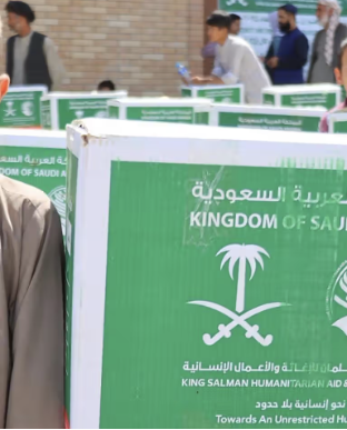 مركز الملك سلمان للإغاثة يوزّع مساعدات غذائية على المحتاجين في ولاية بلخ