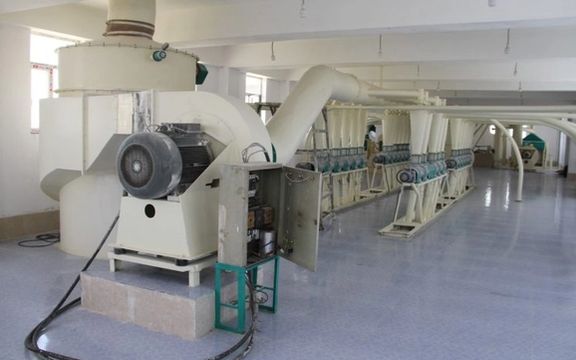 په غزني کې د ۲نیم میلیونه ډالرو په پانګونې سره د غنمو د اوړه کولو یوه کارخونه پرانېستل شوه