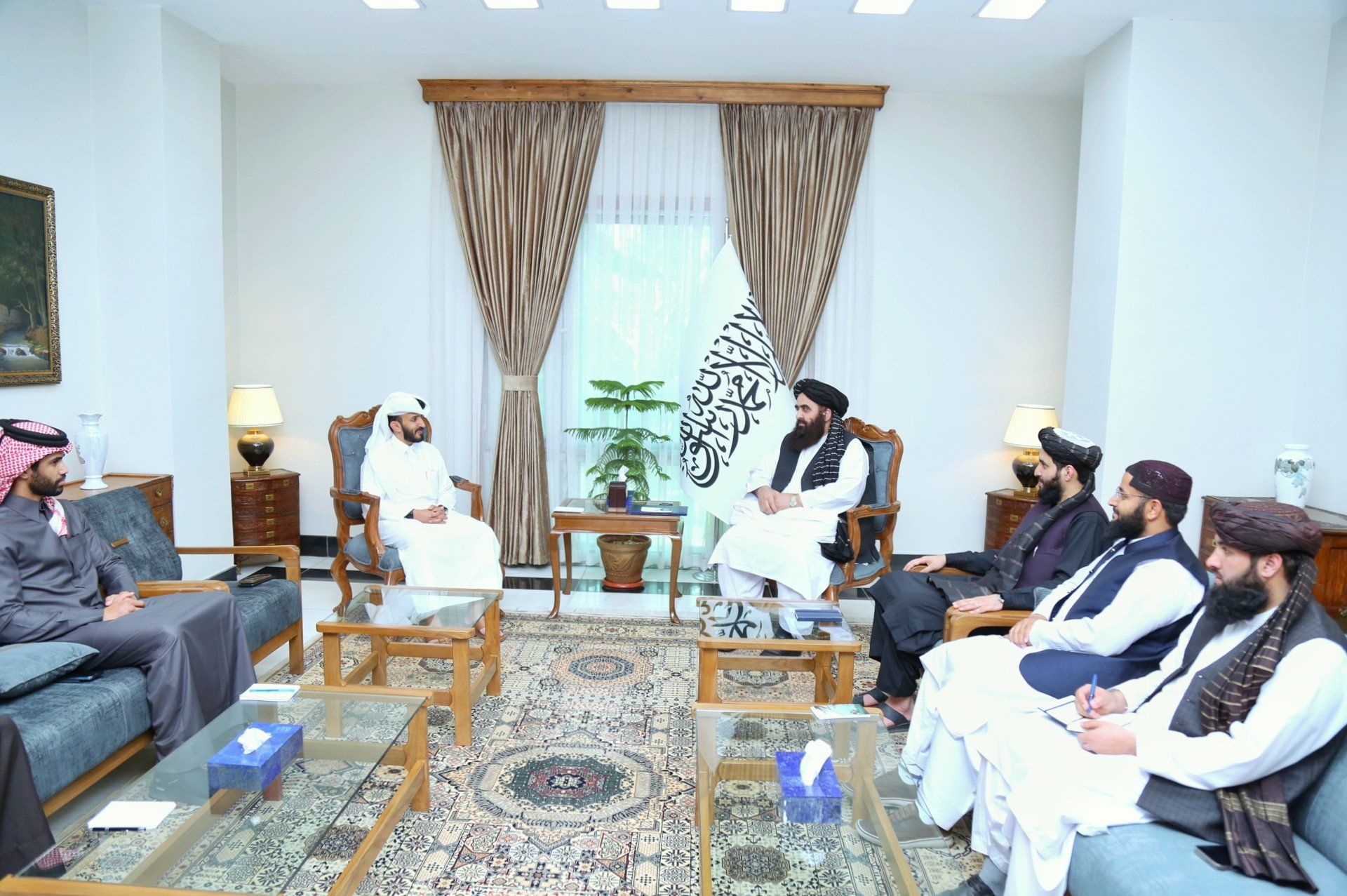 امیر خان متقي له امریکا سره وروستی پرمختګ مهم وباله  