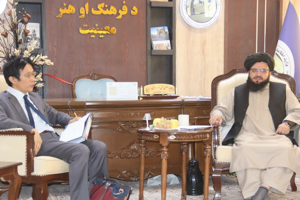 د جاپان سفیر: د افغانستان د تاریخي میراثونو ساتنه د ټولې نړۍ ګډ مسوولیت دی