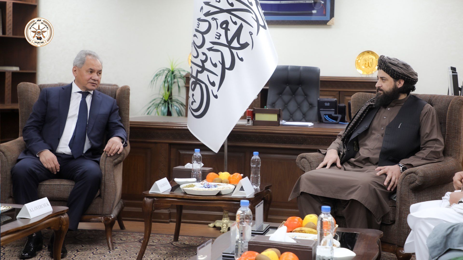 دیدار وزیر دفاع طالبان با دبیر امنیت ملی روسیه