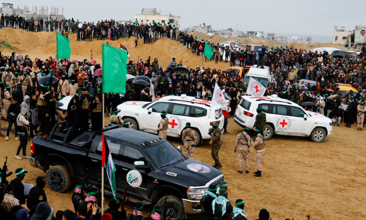 حماس اجساد چهار گروگان اسرائیلی را به صلیب سرخ تحویل داد