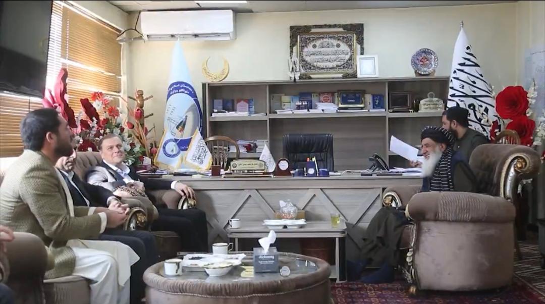 طالبانو له څو ترکي شرکتونو سره د لویو بنسټيزو پروژو د پانګونې پر څرنګوالي خبرې کړې