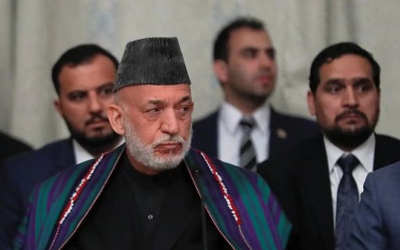 Former Afghan President Karzai Meets Iranian Foreign Minister In Rome
