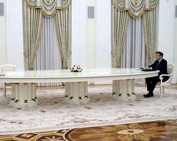 رییسجمهور فرانسه در دیدار پوتین: برای اجتناب از جنگ و اعتمادسازی به مسکو آمدهام