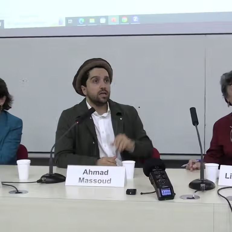 احمد مسعود: تفاوت ما با طالبان باور به دموکراسی و حقوق مردم است