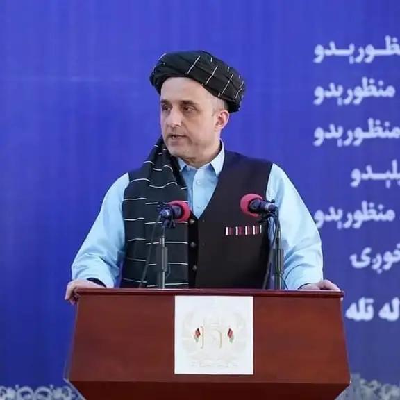صالح: د طالبانو تر واک لاندې خاوره کې له ملي ناورین او ملي کړکېچ پرته بل هېڅ څه ملي نه دي