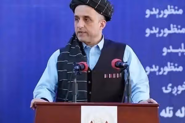صالح: د طالبانو تر واک لاندې خاوره کې له ملي ناورین او ملي کړکېچ پرته بل هېڅ څه ملي نه دي