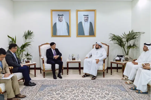 China Reiterates Cooperation With Qatar For Stability in Afghanistan