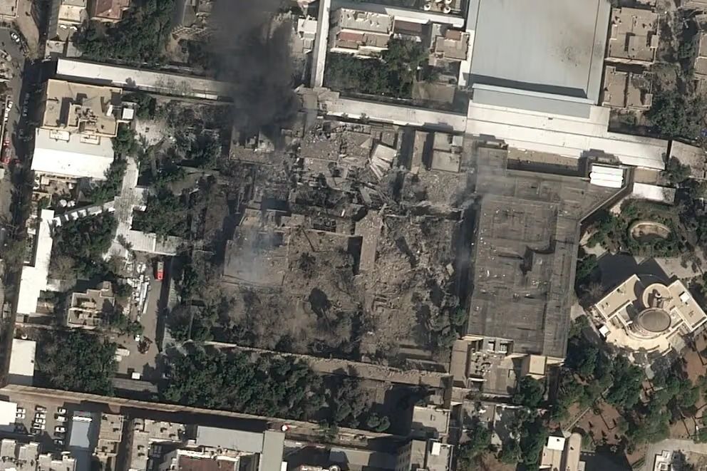 Satellite Images Show Extensive Damage To Khamenei Office Complex In Tehran