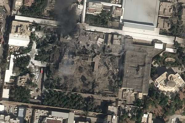 Satellite Images Show Extensive Damage To Khamenei Office Complex In Tehran