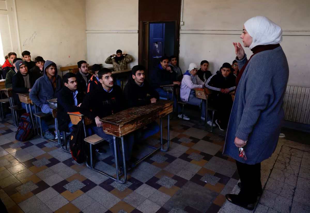 یک هفته پس از سرنگونی حکومت بشار اسد، مکاتب و دانشگاه‌ها در سوریه بازگشایی شدند