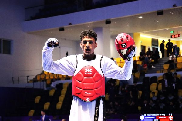 تداوم درخشش مهدی یعقوبی؛ صعود به یکهشتم نهایی مسابقات تکواندو جوانان جهان