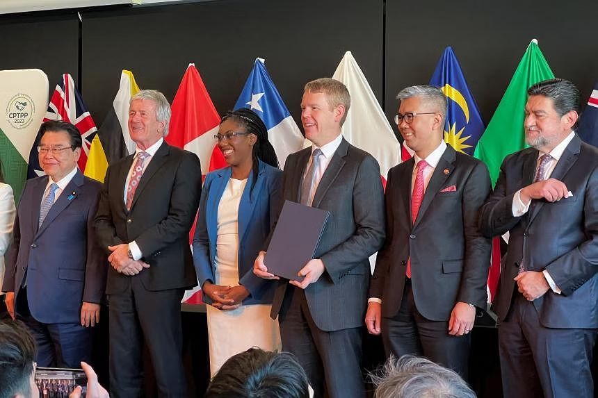 بریتانیا به معاهده تجاری منطقه اقیانوس آرام پیوست