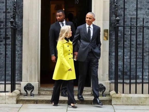 ملاقات غیرمنتظره بارک اوباما و ریشی سونک در دفتر نخستوزیر بریتانیا