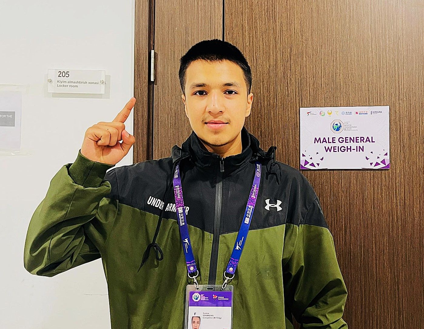 شکست سدیس سکندر ملی‌پوش جوان افغانستان در مسابقات تکواندو جوانان جهان