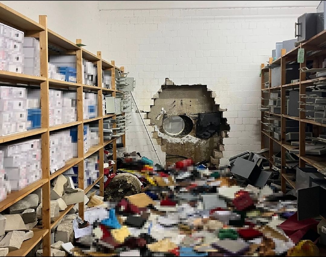 دزدان در آلمان میلیون‌ها یورو را از یک بانک دزدیدند