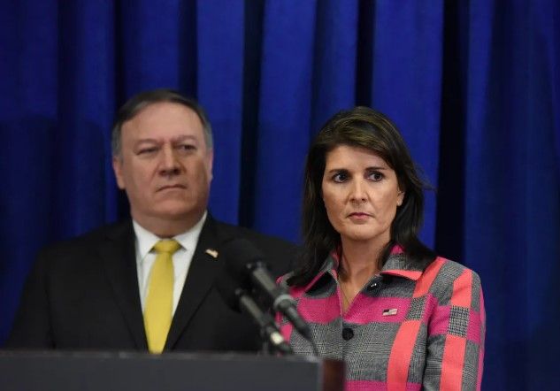 ترامپ اعلام کرد که مایک پمپئو و نیکی هیلی در دولت او نخواهند بود