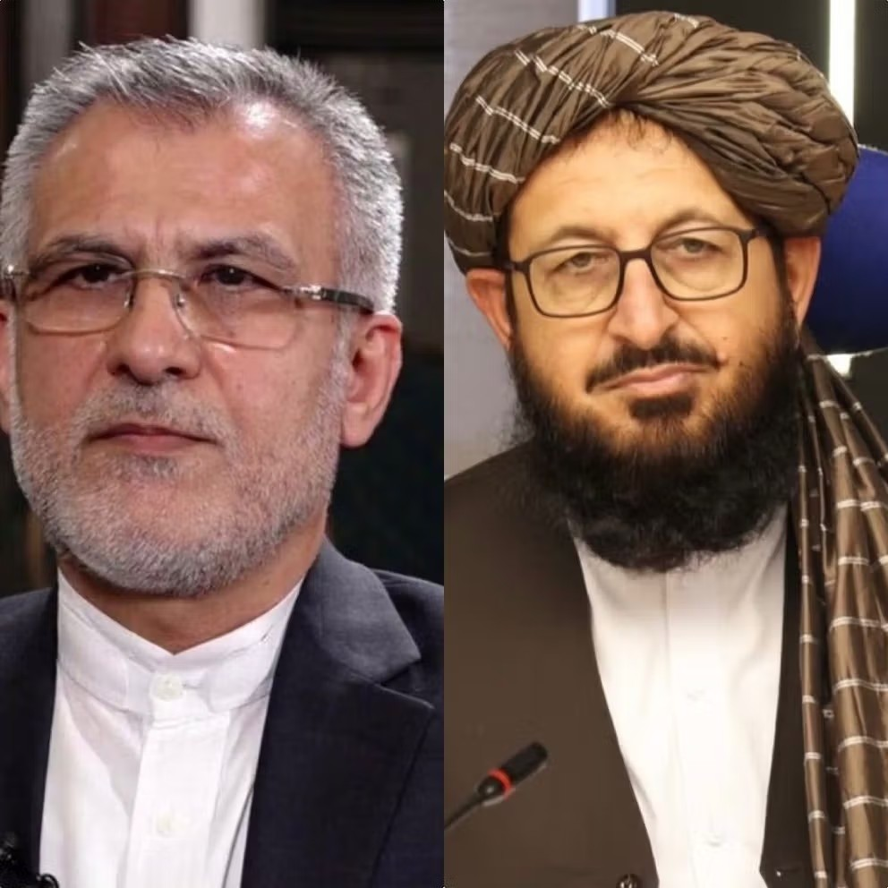 سفير طالبان يبحث مع مسؤول إيراني أوضاع المهاجرين الأفغان