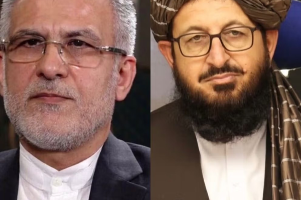 سفير طالبان يبحث مع مسؤول إيراني أوضاع المهاجرين الأفغان