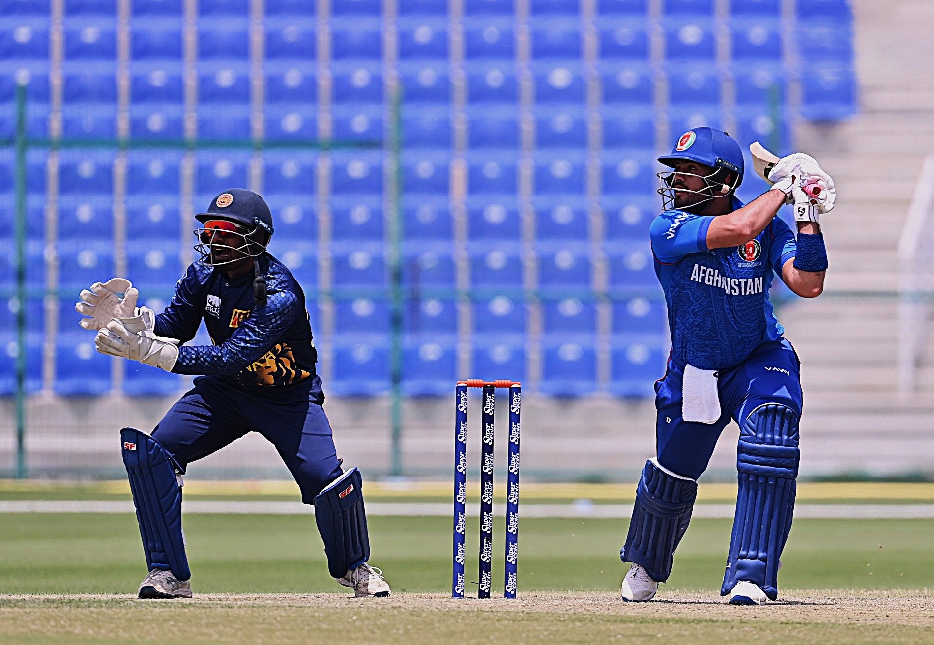 تیم کریکت الف افغانستان در نخستین دیدارش در مسابقات یک‌روزه ابوظبی شکست خورد