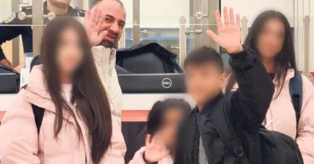 چهار کودک افغان پس از ماه‌ها سرپرستی در یک خانواده ترک به پدرشان رسیدند