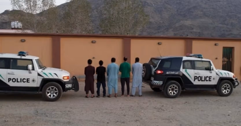 پنج افغان در عربستان هنگام ورود بدون مجوز به مراسم حج بازداشت شدند