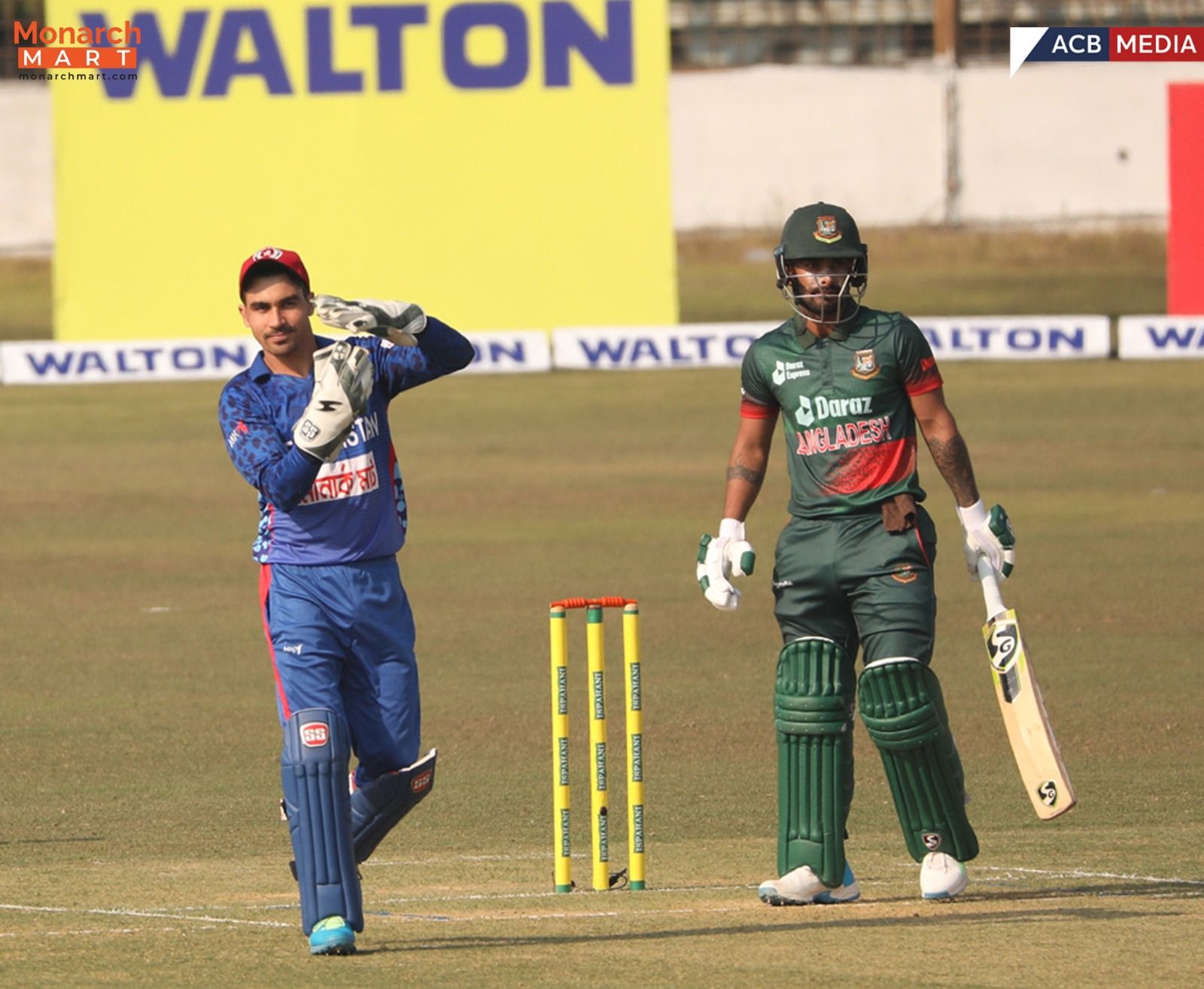 تیم ملی کریکت افغانستان نخستین بازی‌اش را به بنگلادش واگذار کرد