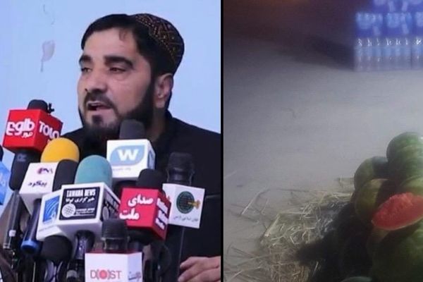 یو پخوانی افغان خبریال د اقتصادي ستونزو له کبله د سړک پر غاړه هنډواڼې او اوبه پلوري