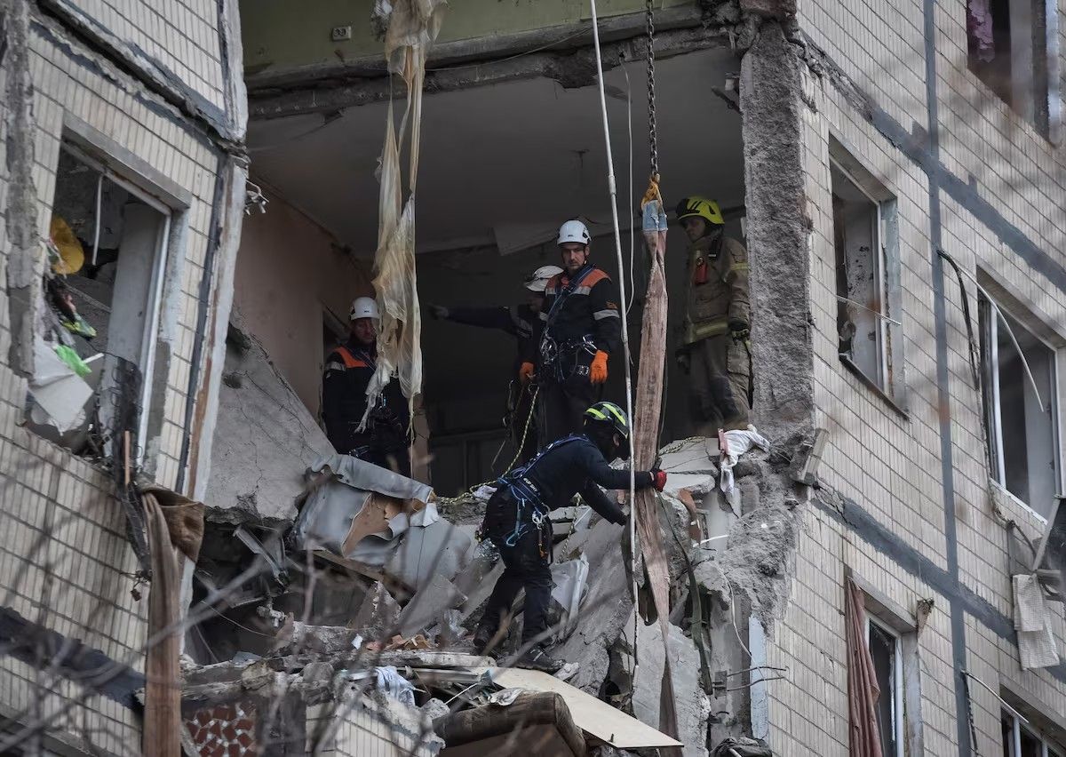 حملات روسیه به تأسیسات انرژی اوکراین هفت کشته برجای گذاشت 