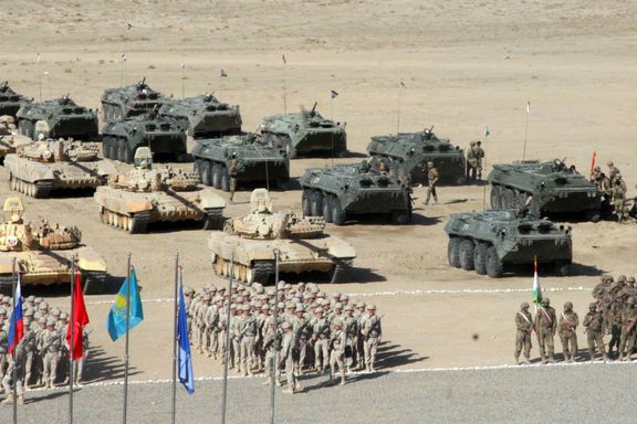 رزمایش نظامی شش کشور در نزدیکی مرز افغانستان پایان یافت