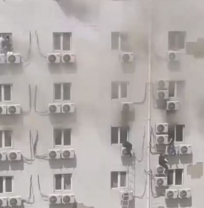 در پی آتش‌سوزی در شفاخانه‌ای در پایتخت چین ۲۹ نفر کشته شدند