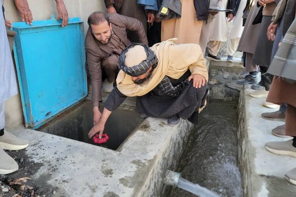 د ننګرهار هسکې مېنې ولسوالۍ کې د لس مېلیونه افغانیو په لګښت د اوبو یوه پروژه بشپړه شوه