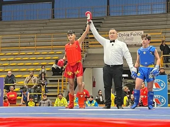 افغان ووشو لوبغاړی مرتضی صفدري په اېټالیا کې د ووشو سیالۍ اتل شو