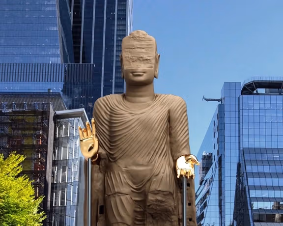 'نوری تابیده بر کاینات'؛ مجسمه بودای بامیان در نیویارک نصب میشود