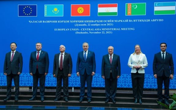 جلسه اتحادیه اروپا و کشورهای آسیای میانه در باره وضعیت افغانستان