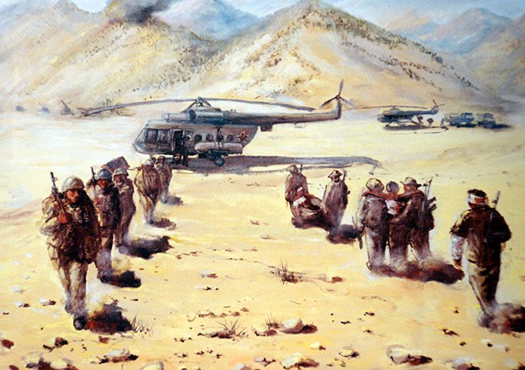 نمایشگاه "جاده‌های آتشین افغانستان" در روسیه برگزار می‌شود