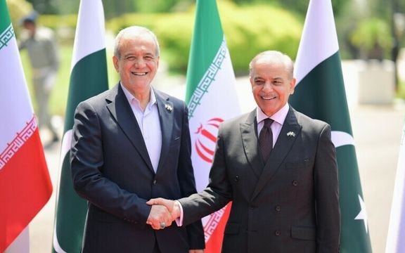 شهباز شریف: پاکستان از حق ایران برای دستیابی به انرژی هستهای صلحآمیز حمایت میکند