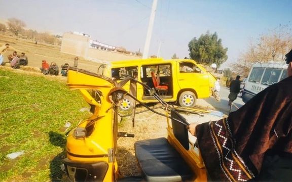 حادثه ترافیکی در لغمان ۵ کشته و ۱۷ زخمی بر جا گذاشت