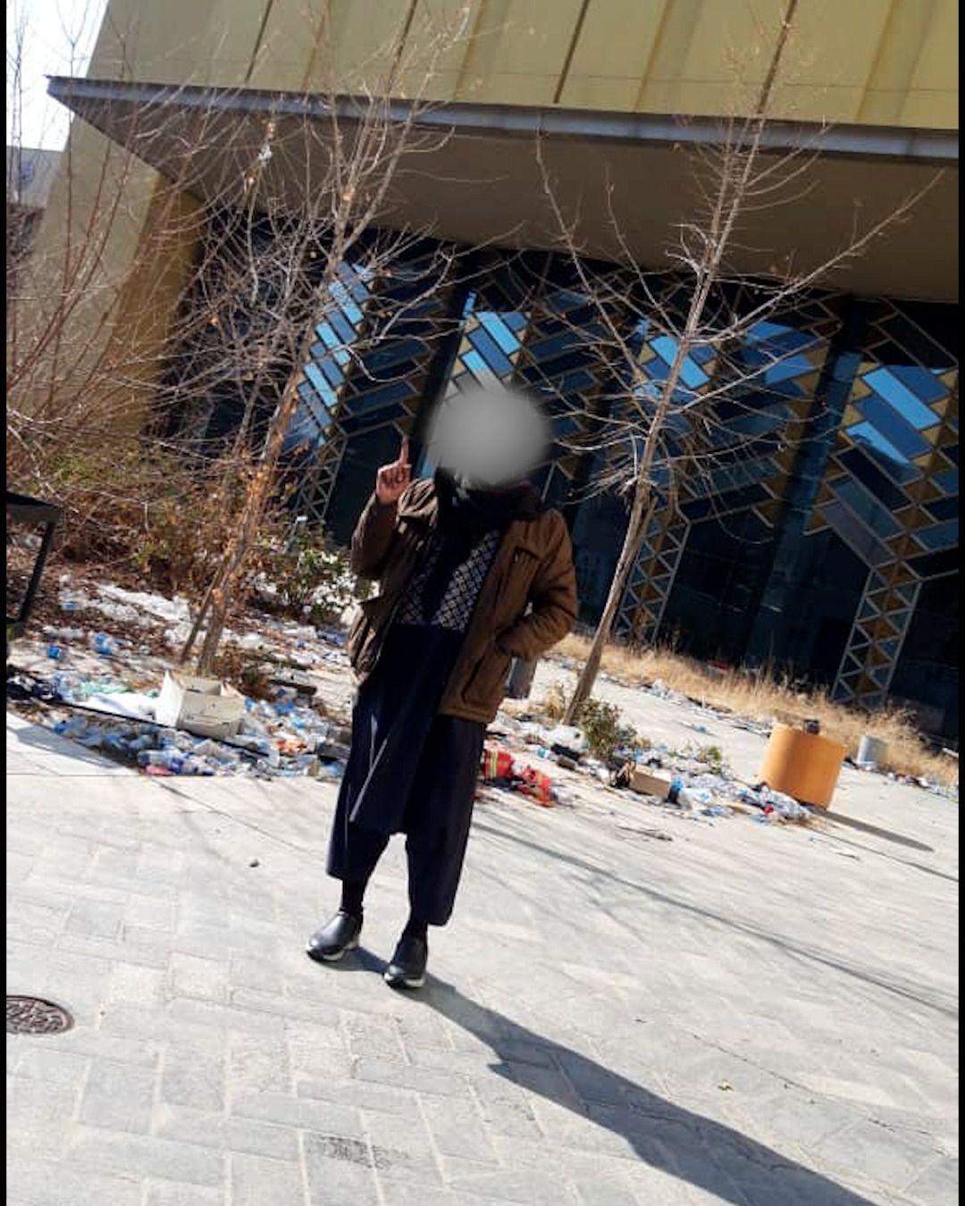 یک جنگجوی سفارت امریکا در کابل